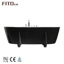 Chinese Supplier Seamless Joint Design Freestanding Black Acrylic Bathtub